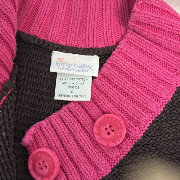 American Girl Doll Bitty Baby knit sweater, EUC
Size small - Picture 3 of 4